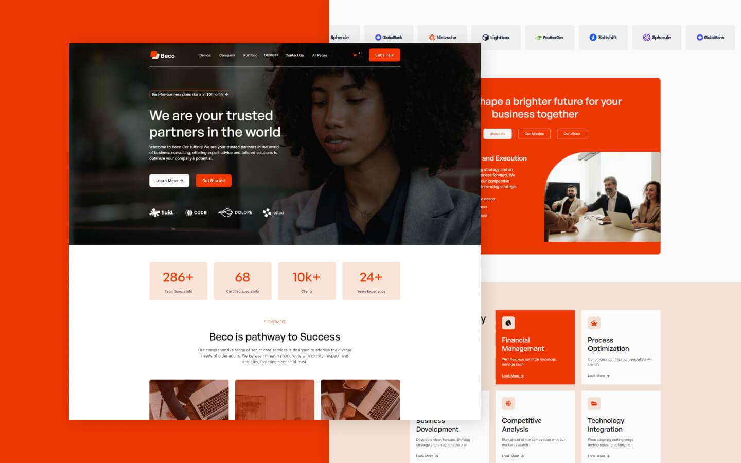 Beco 128 - Business Website Template