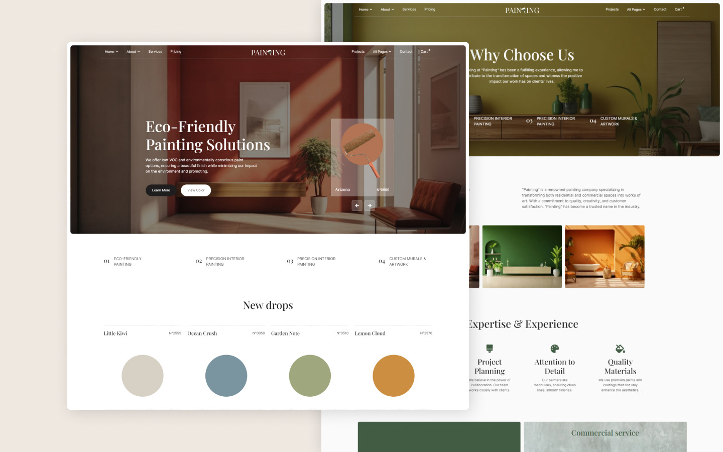 Painting 128 - Painting Services Website Template