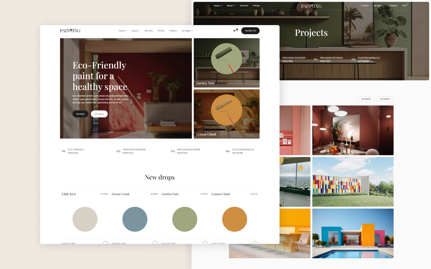 Painting 128 - Painting Services Website Template
