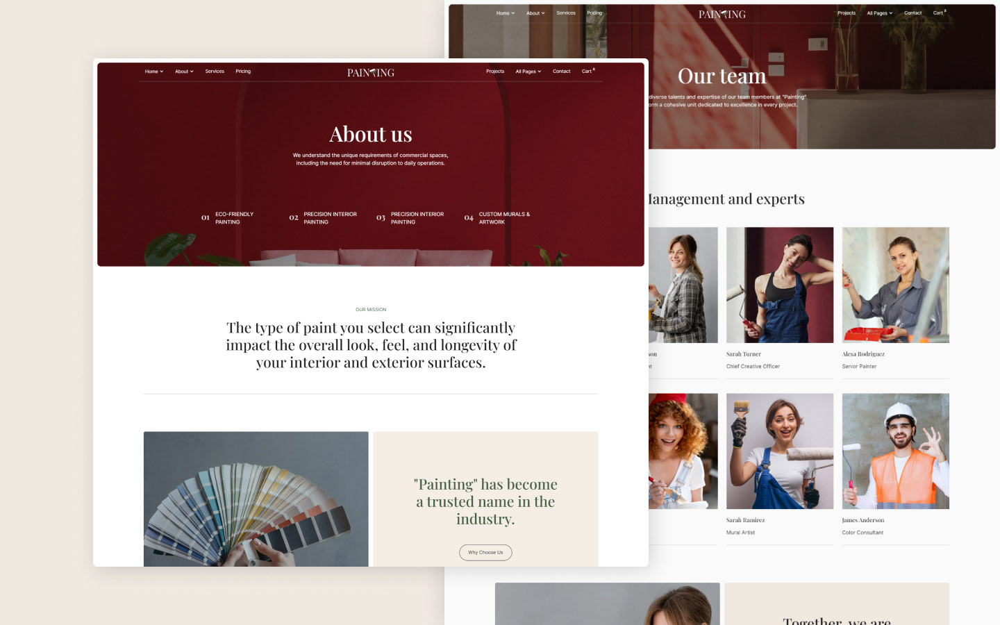 Painting 128 - Painting Services Website Template