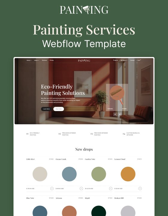 Painting 128 - Painting Services Website Template
