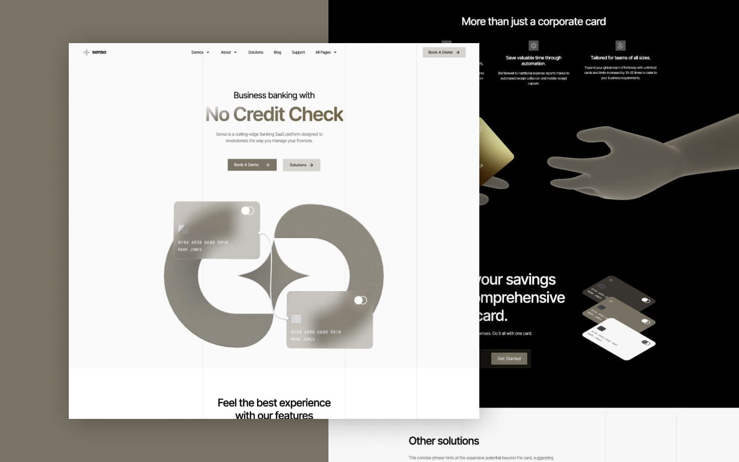 Senso 128 - Saas and Startup Website Template
