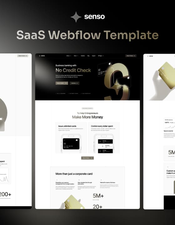 Senso 128 - Saas and Startup Website Template