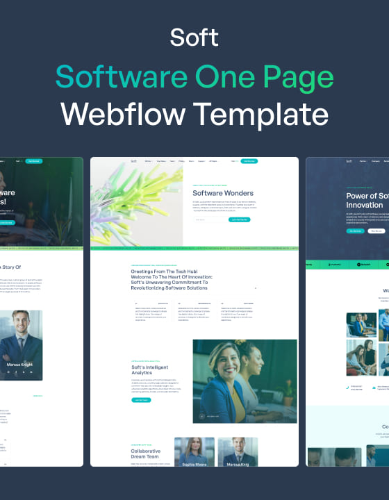 Soft 128 - Software One Page Website Template