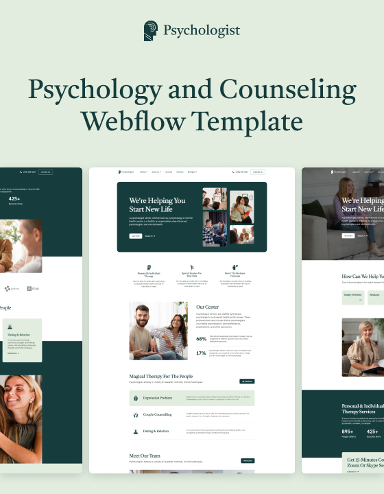 Psychologist 128 - Psychology and Counceling Website Template