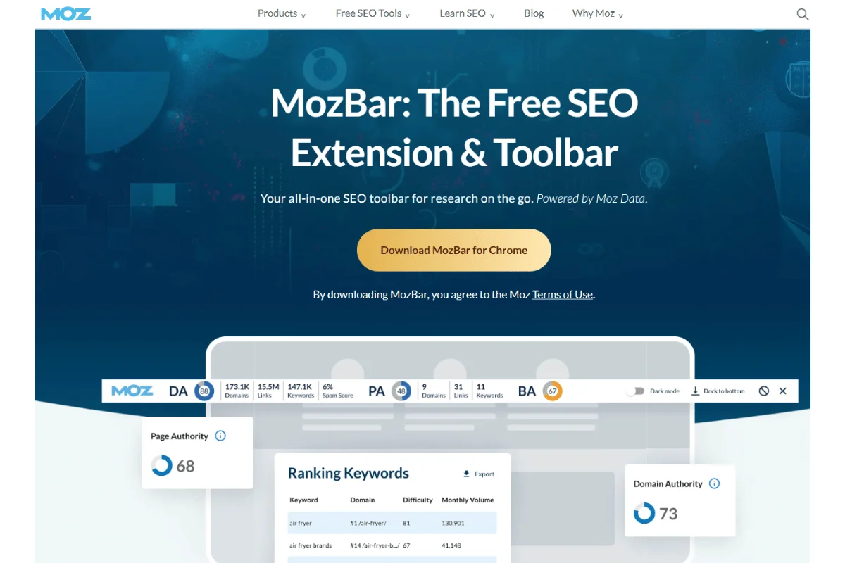 Moz Homepage