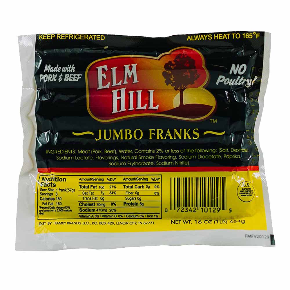 Elm Hill Jumbo Franks