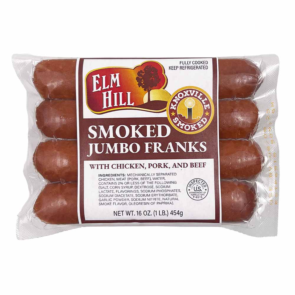 Knoxville Smoked Elm Hill Smoked Jumbo Franks