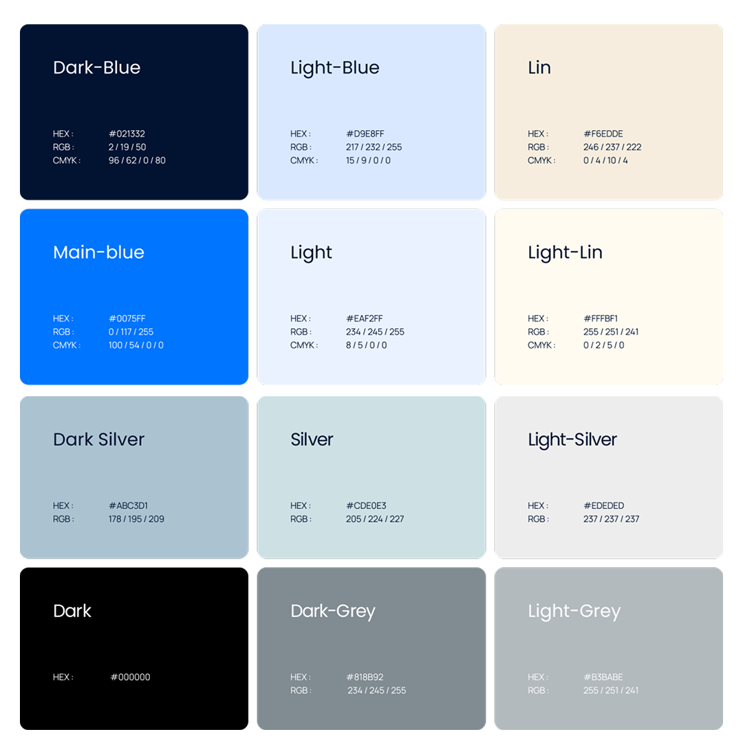 sowefund branding palette couleur