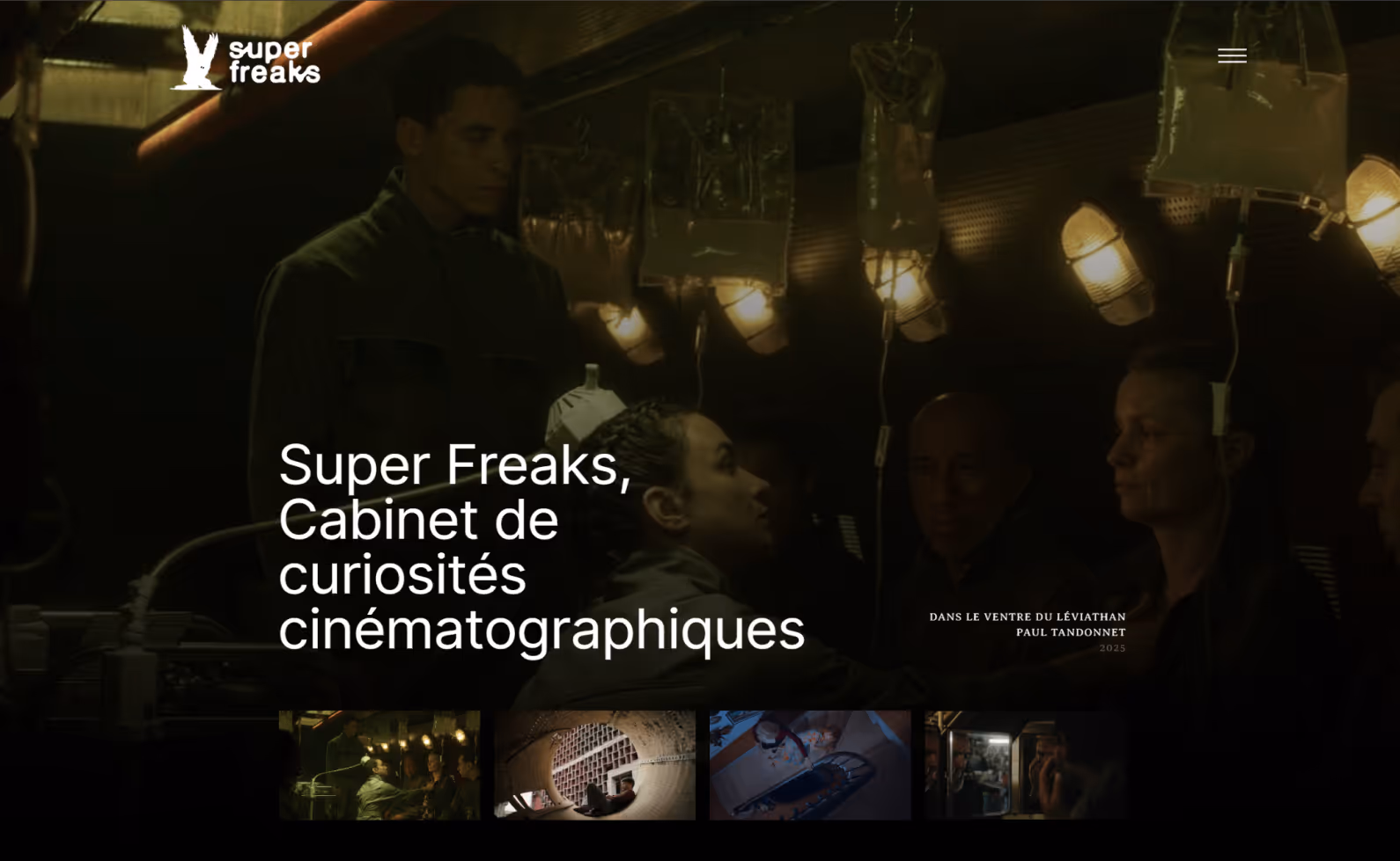écran home du site Superfreaks.fr