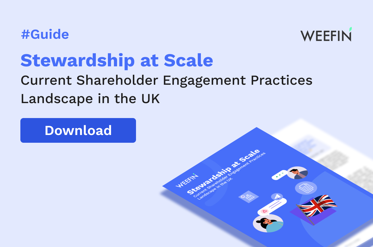 Shareholder engagement practices in the UK