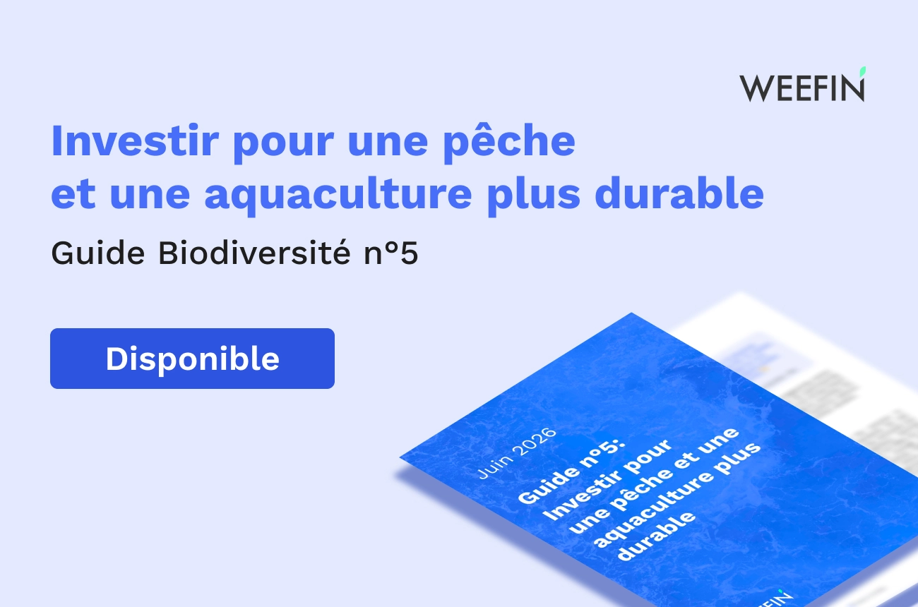 Guide Biodiversité WeeFin pêche et aquaculture
