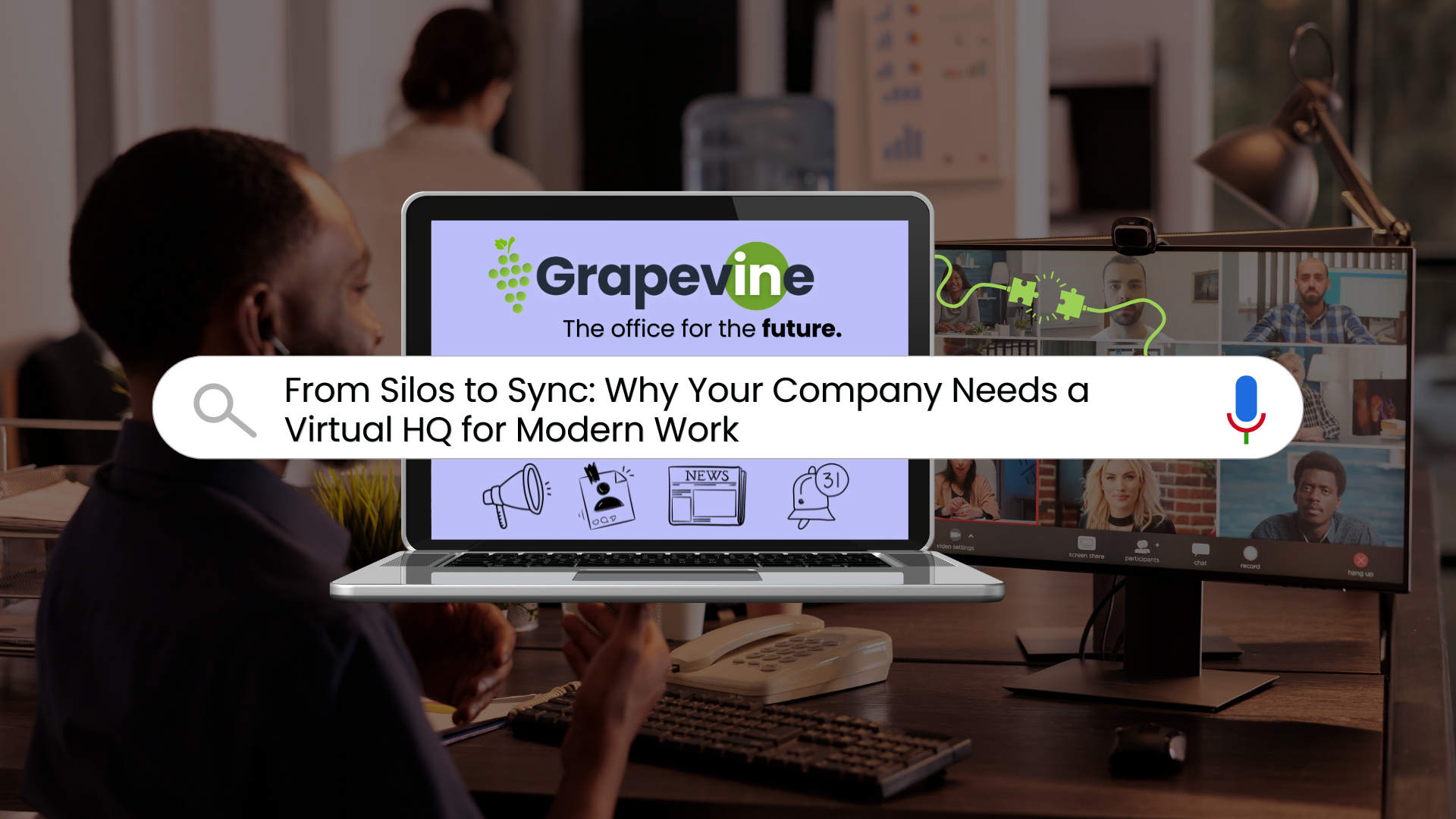 Traditional intranets are outdated, disconnected, and ignored. Learn why remote, hybrid, and flexible teams are replacing them with a Virtual HQ—and how Grapevine helps operations and internal comms leaders align teams, centralize knowledge, and build a connected employee experience.