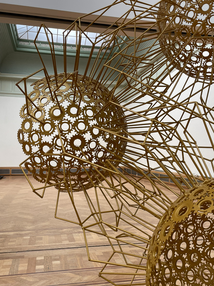 Sculpture Matter of Life by Marisja Smit. Exhibited in Pulchri Studio in The Hague. Photo by Yonah Kalmann.