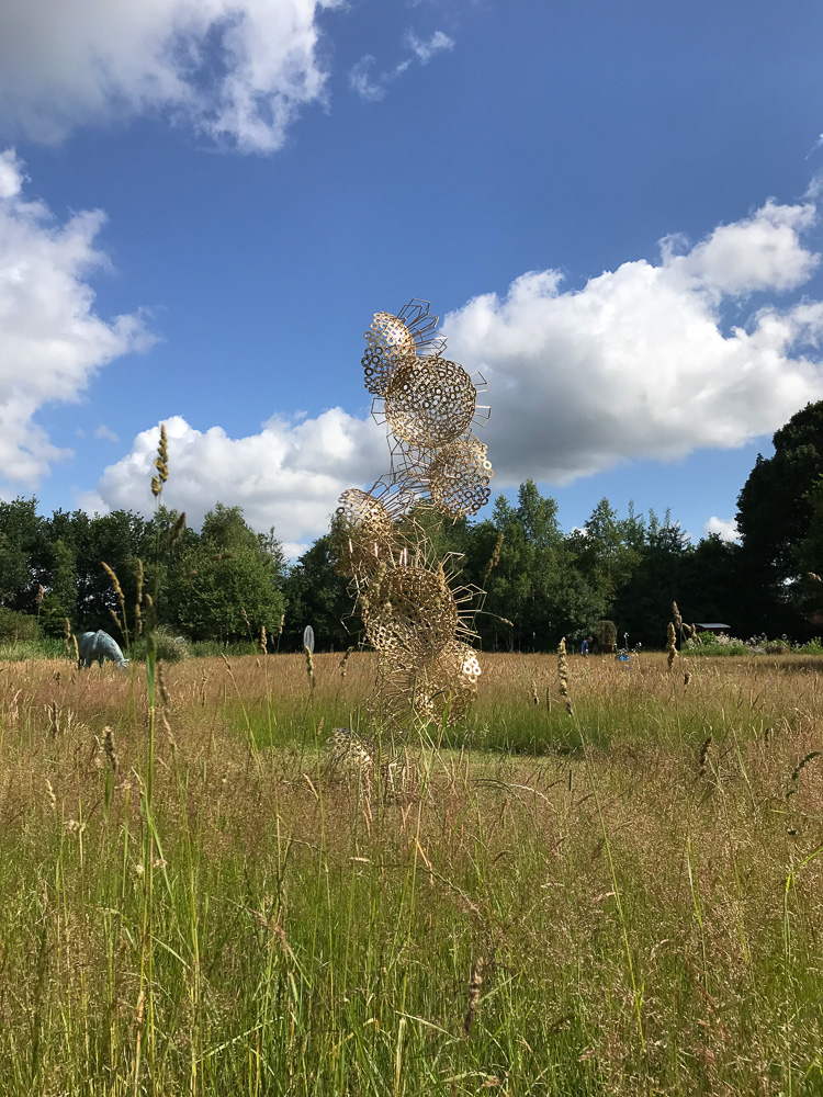 Sculpture Matter of Life by Marisja Smit. Exhibited at Speuld Art. Sculpture garden.