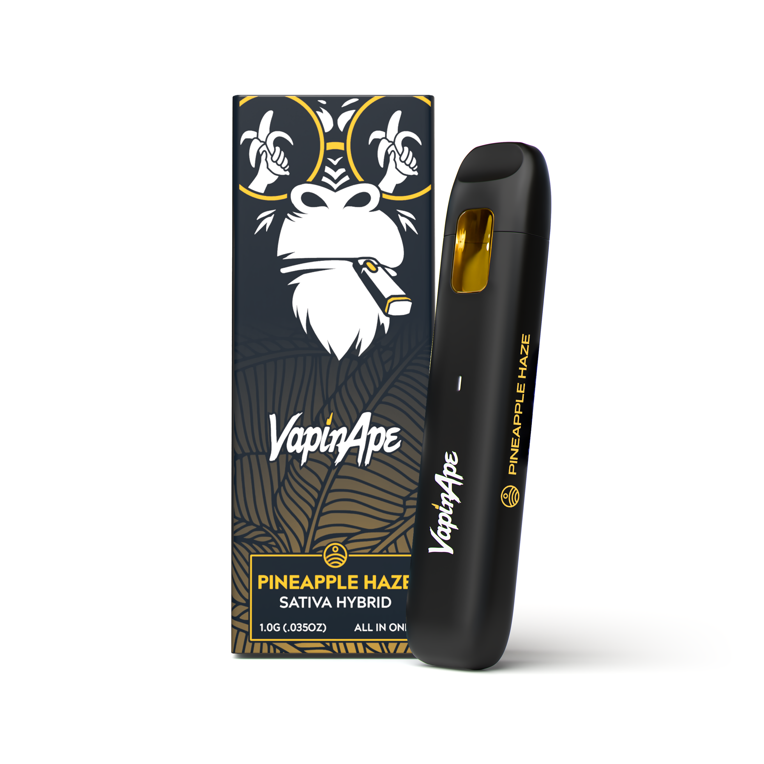 1G Pineapple Haze Full Spectrum - AIO Disposable (Sativa Hybrid)