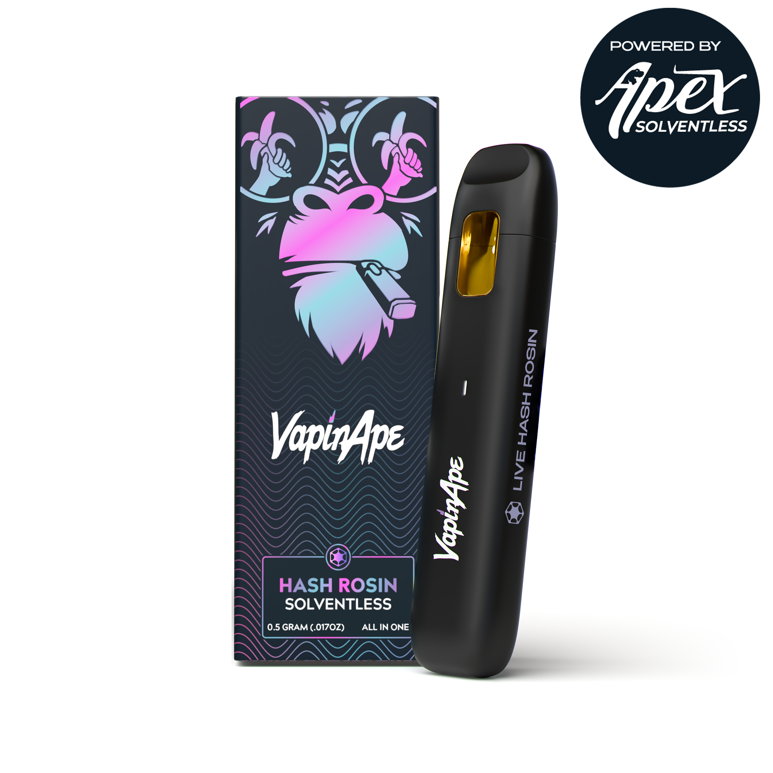 0.5G Apex Yellow Tail Live Hash Rosin - AIO Disposable