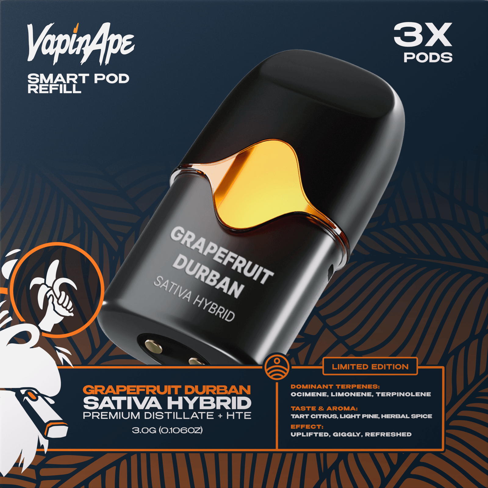 Grapefruit Durban 1G Pod 3-Pack