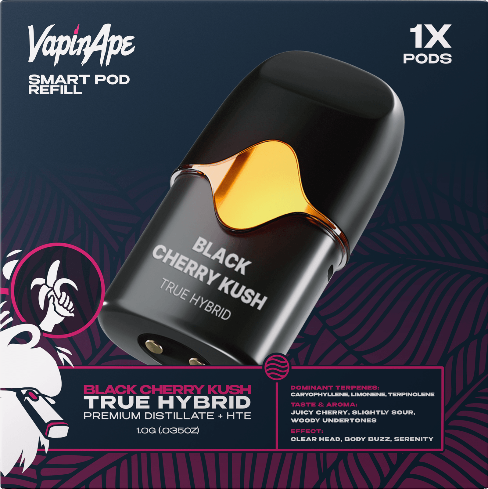 Black Cherry Kush 1G Pod Refill