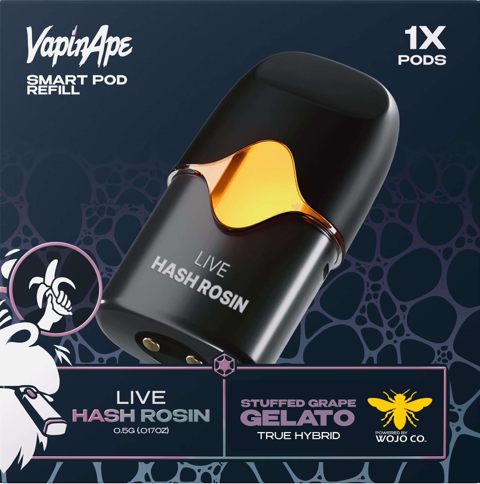 Stuffed Grape Gelato 0.5G Pod Refill