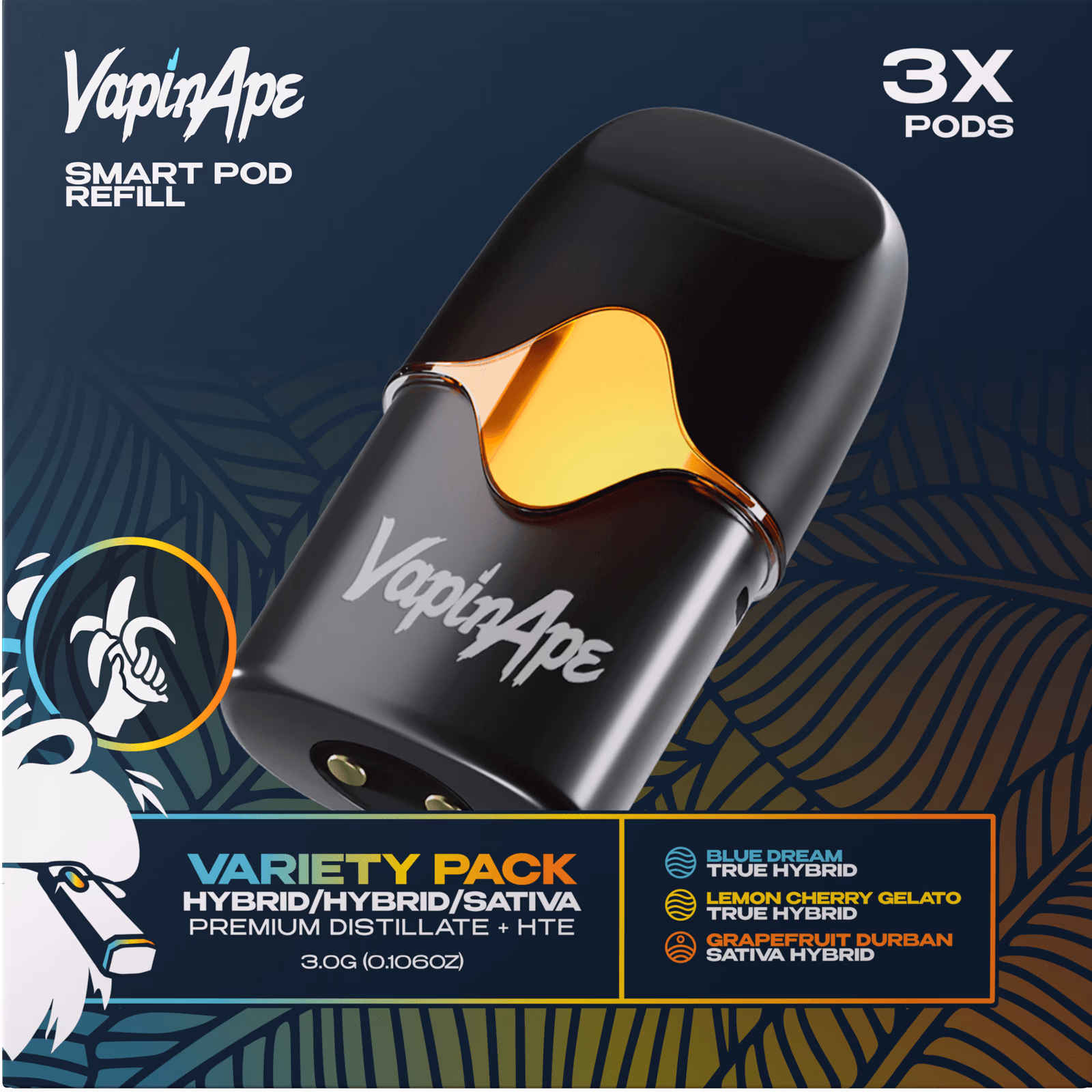BD, GFD, LCG 1G Variety 3-Pack
