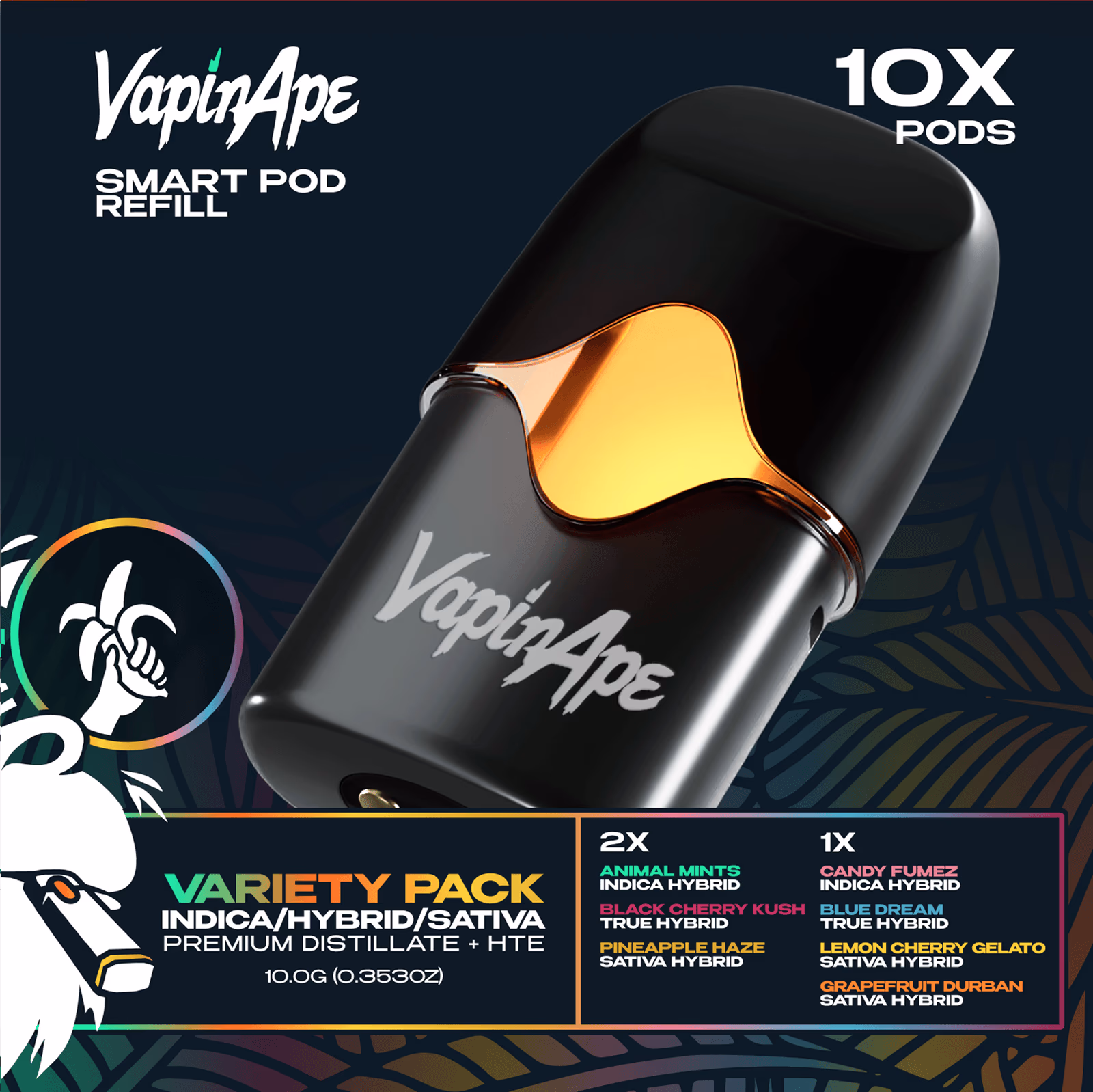 AM, BCK, PH, GFD, BD, LCG, CF 1G Variety 10-Pack