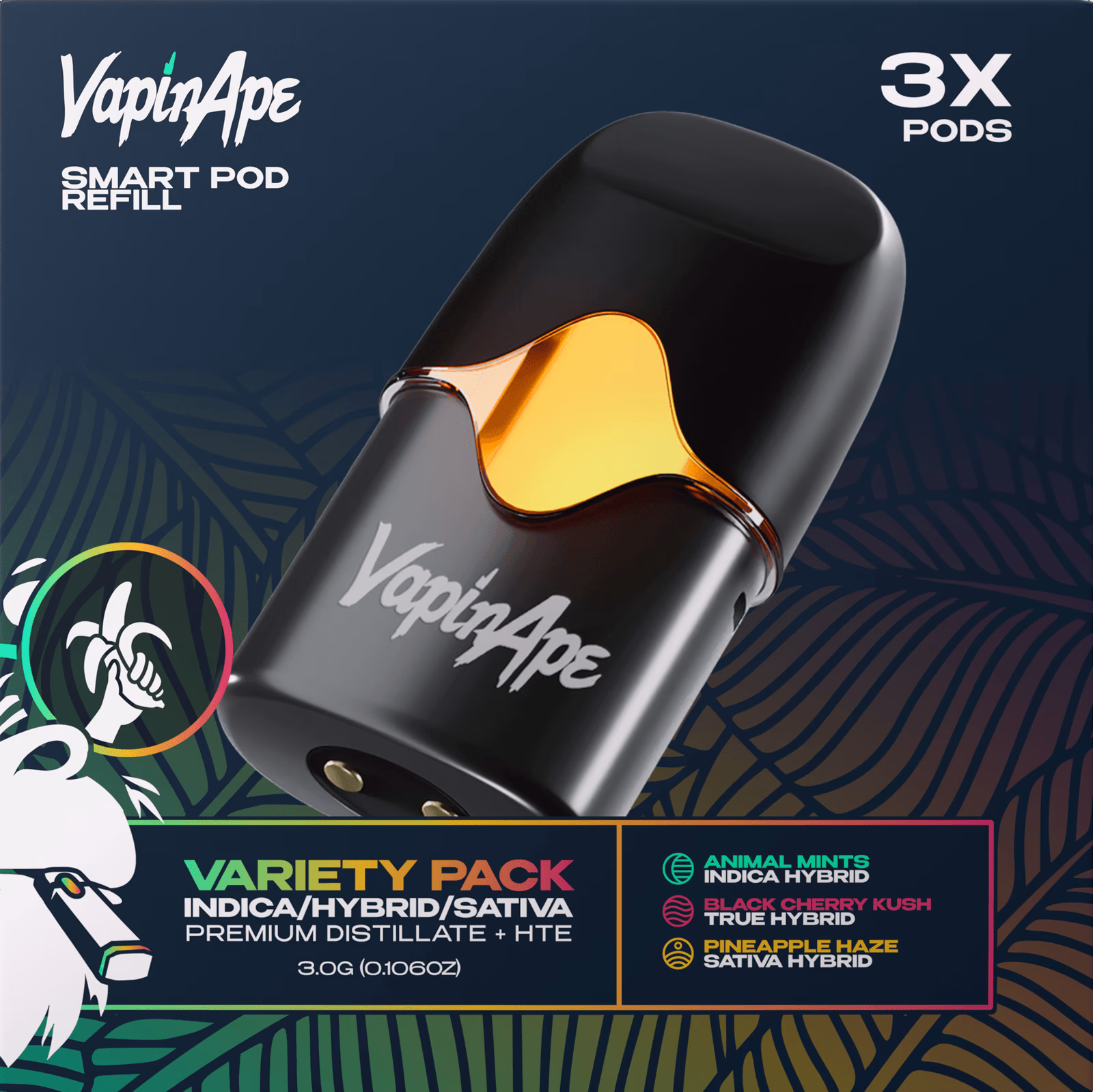 AM, BCK, PH 1G Variety 3-Pack