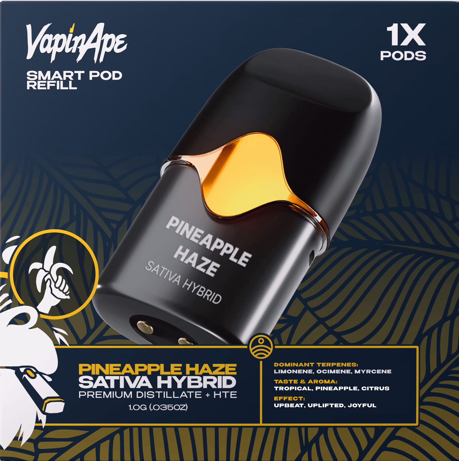 Pineapple Haze 1G Pod Refill