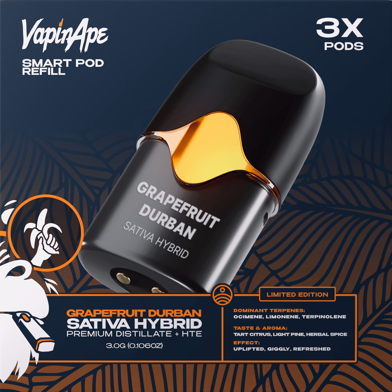 Grapefruit Durban 1G Pod 3-Pack