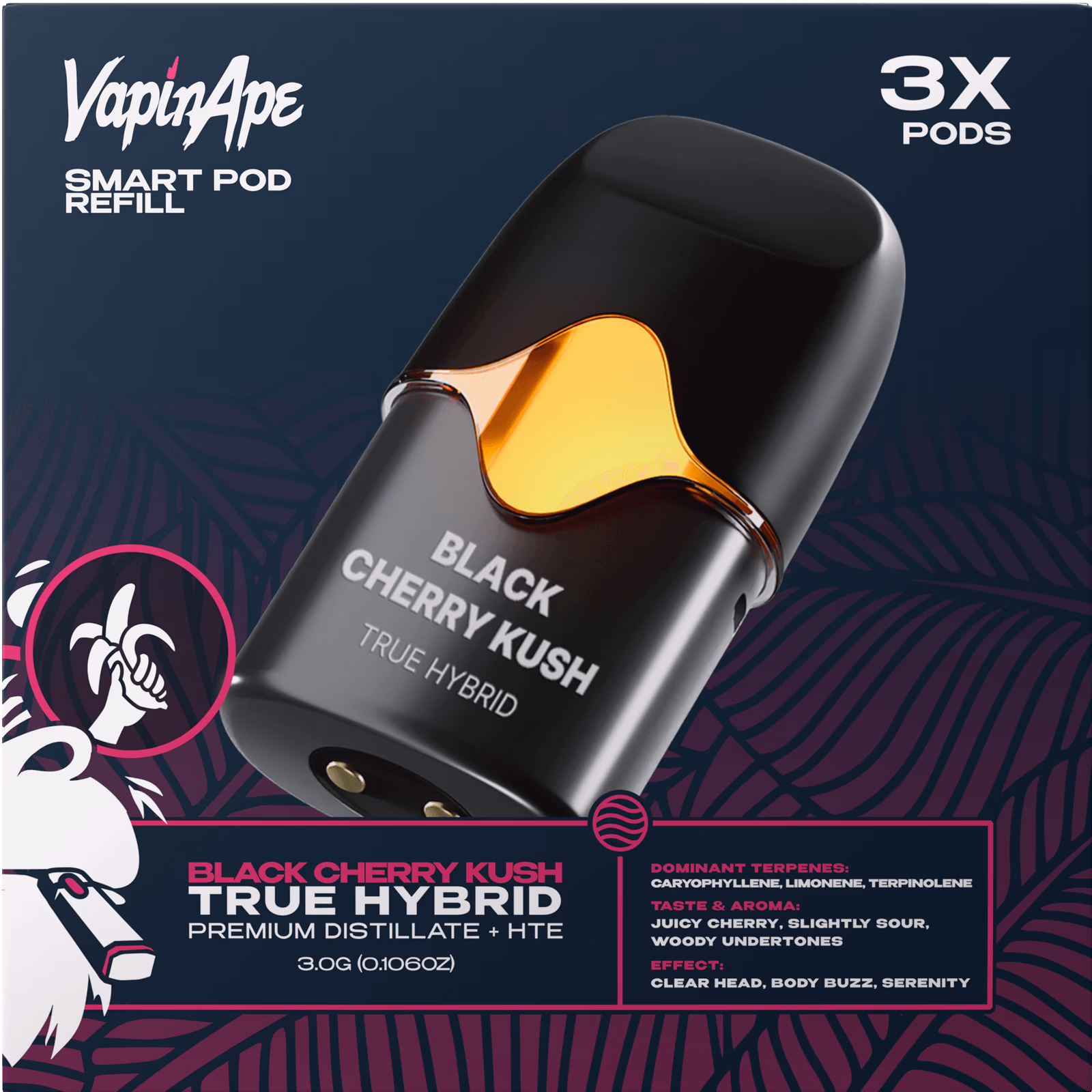 Black Cherry Kush 1G Pod 3-Pack