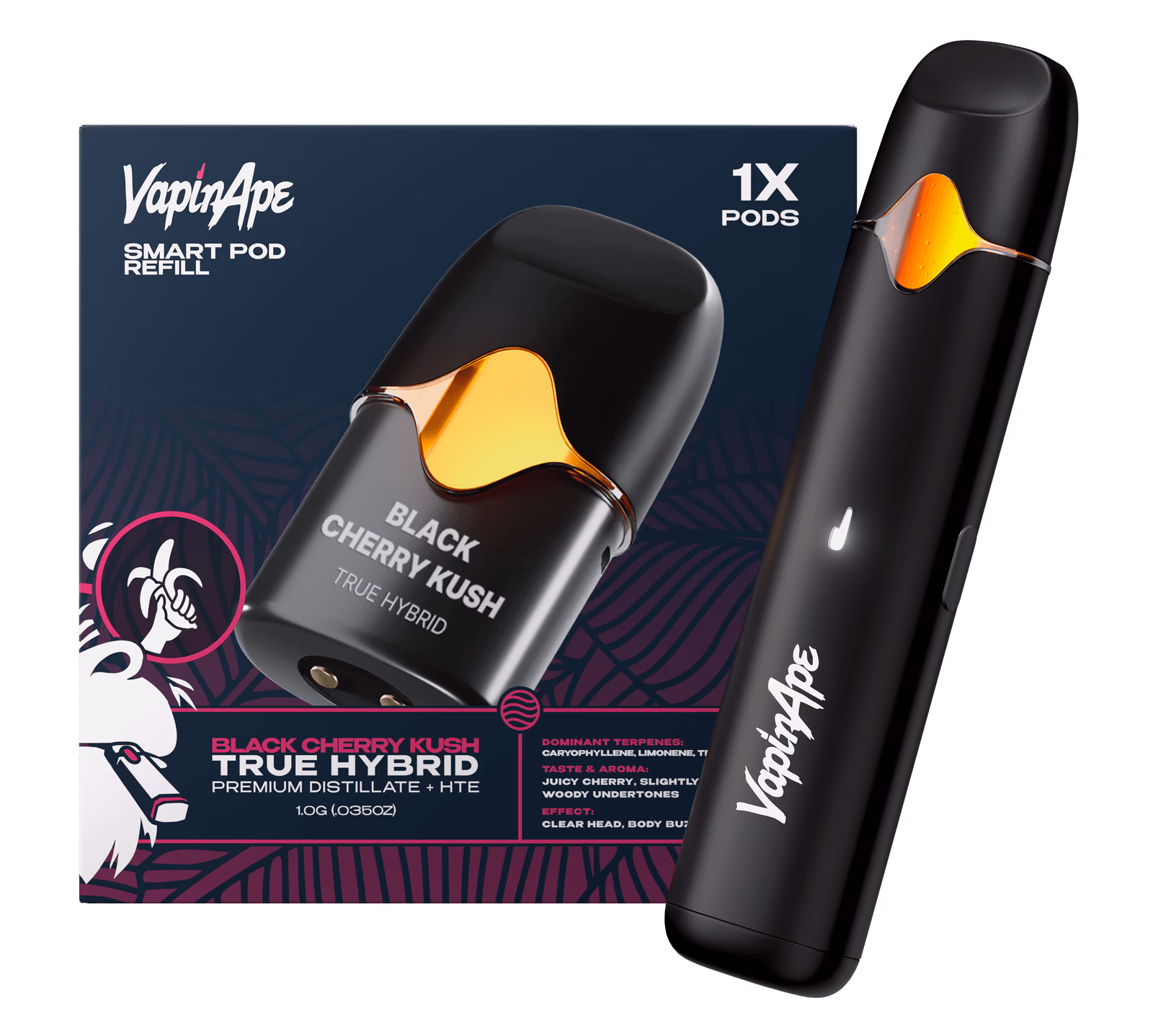 Black Cherry Kush 1G Pod Starter Kit