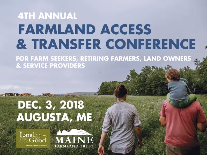 Join the 4th Annual Farmland Access & Transfer Conference