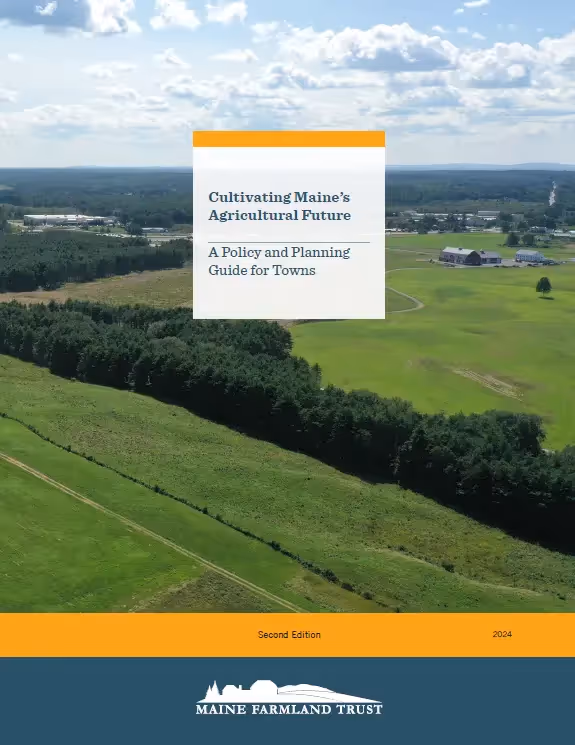Free Webinar Series on Supporting Maine's Agriculture