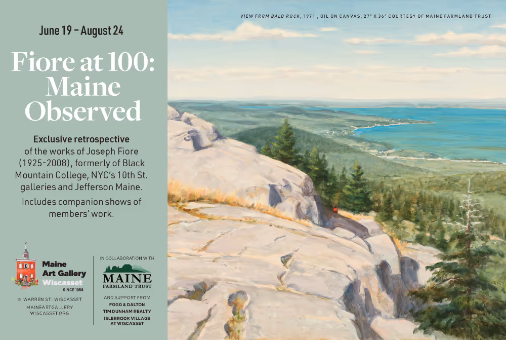 Fiore at 100: Maine Observed - Art Exhibition with Maine Art Gallery