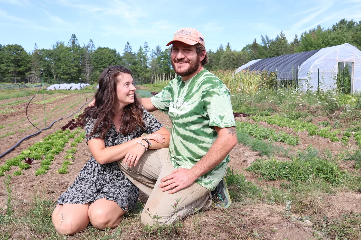 2 young farmers work to protect a fertile strip of Maine’s developing coast