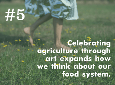 Person standing in grassy field with yellow flowers, agricultural art concept