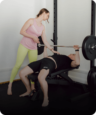 private gym room available for workouts