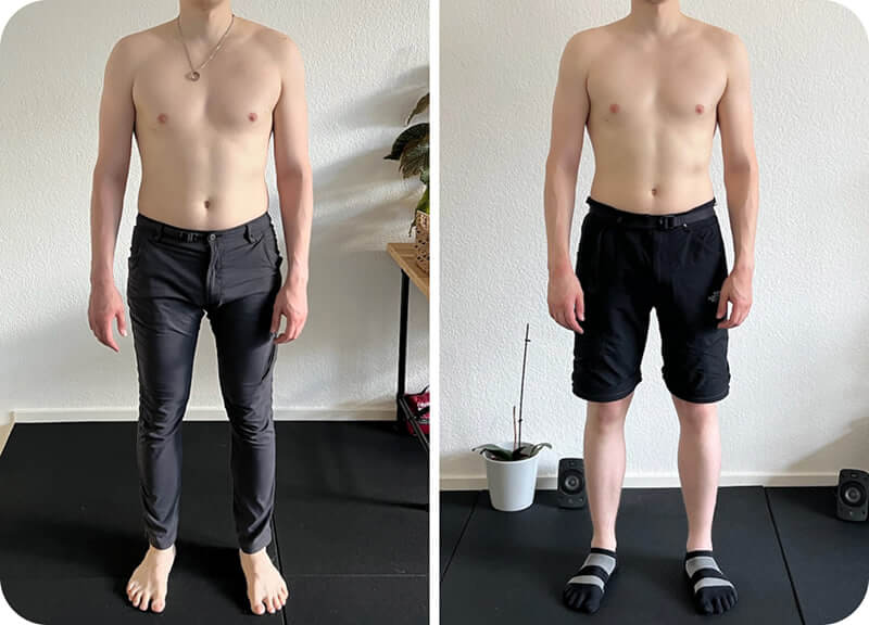 Body transformation before after