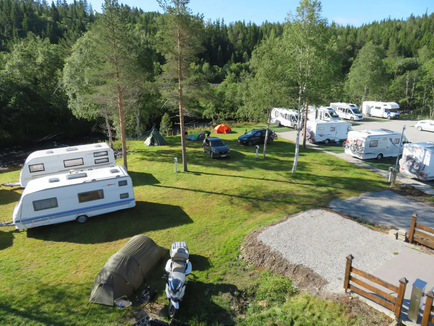 Camping langs E6 – komfortabel campingplass i Trøndelag