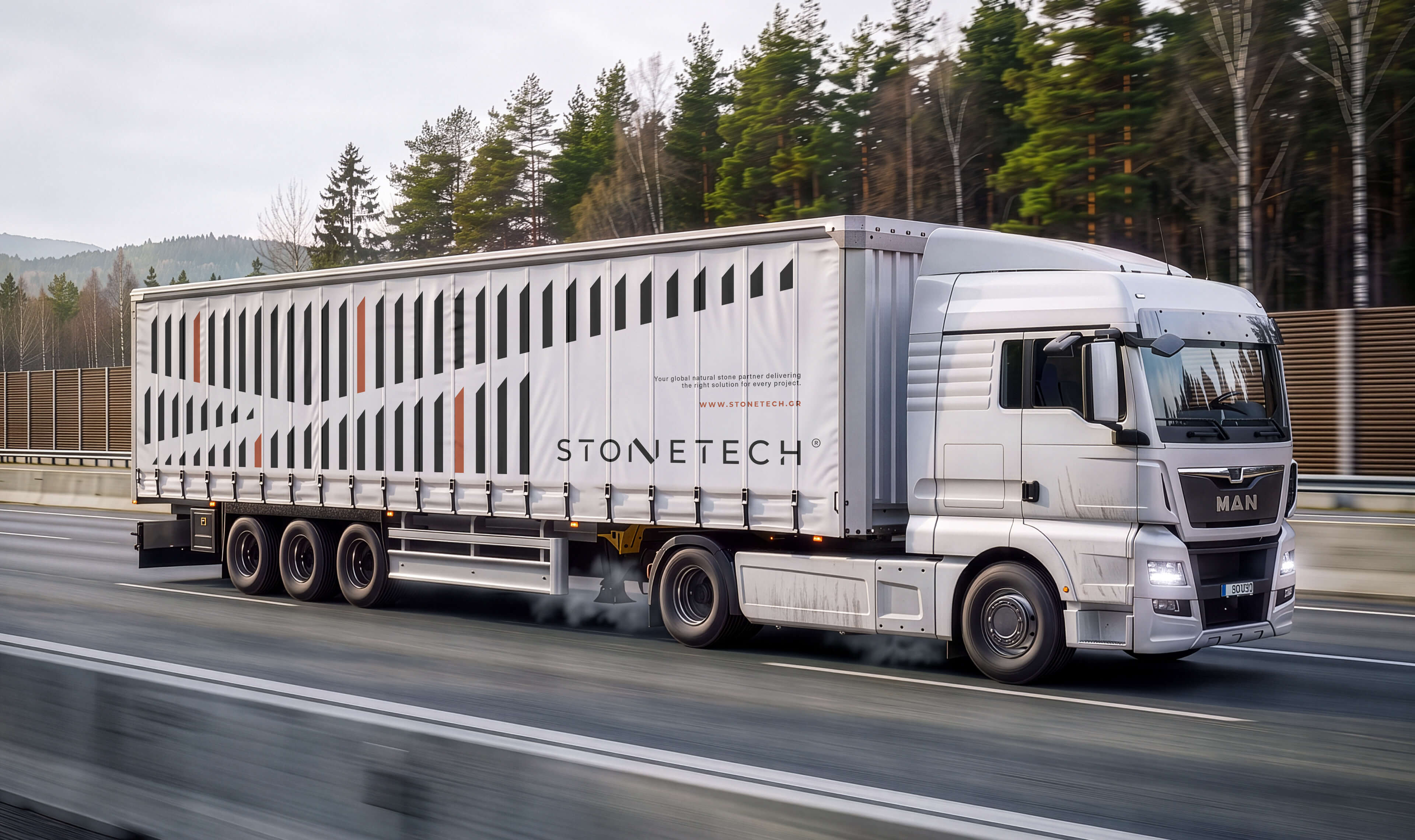 Stonetech brand identity and visual system — brand transformation by Lazy snail Design