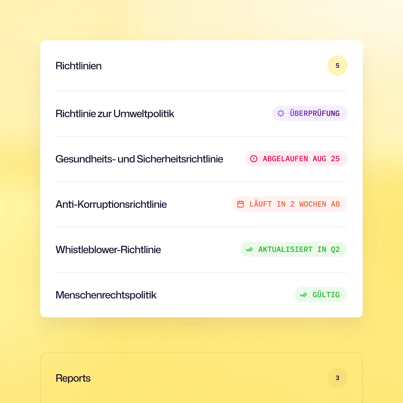 Report Demo