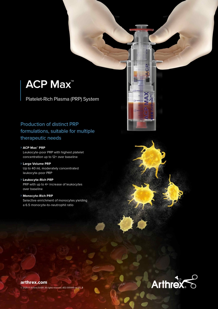 ACP Max™ Platelet-Rich Plasma (PRP) System - AD2-000448-en-US 