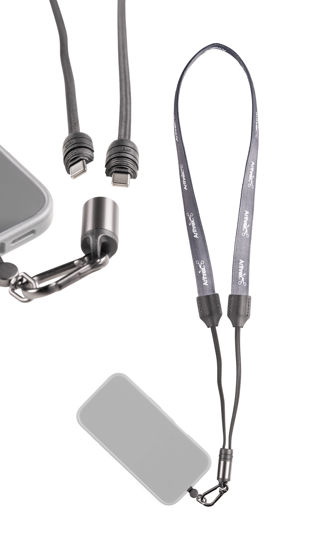 Lanyard With Charging Cable