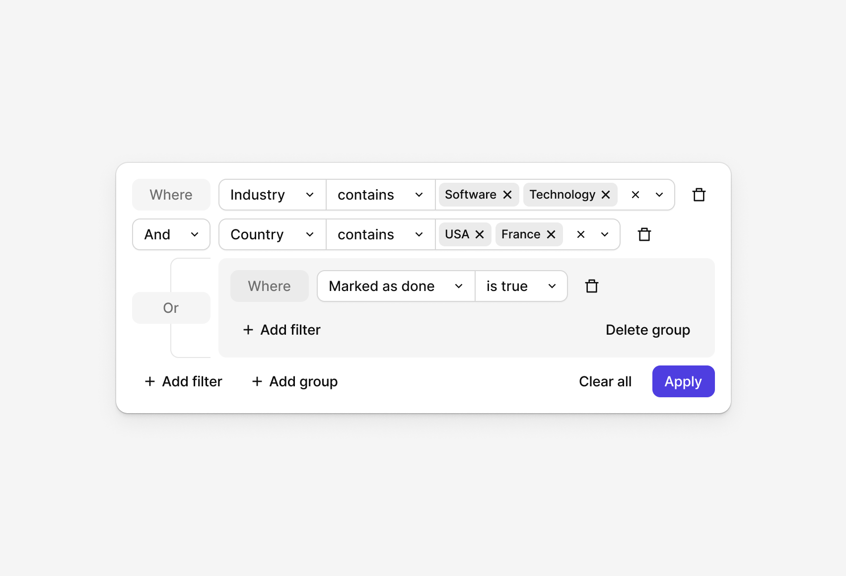 Advanced filtering can be a powerful tool for organizing data