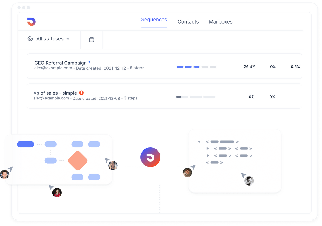 Frostbite - Free Cold Email Outreach Software logo