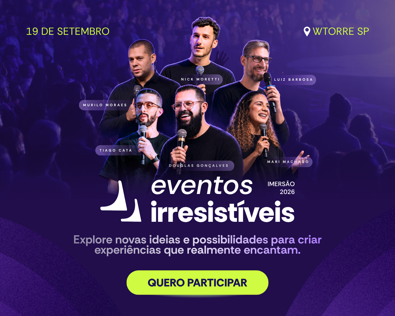 Eventos Irresistíveis