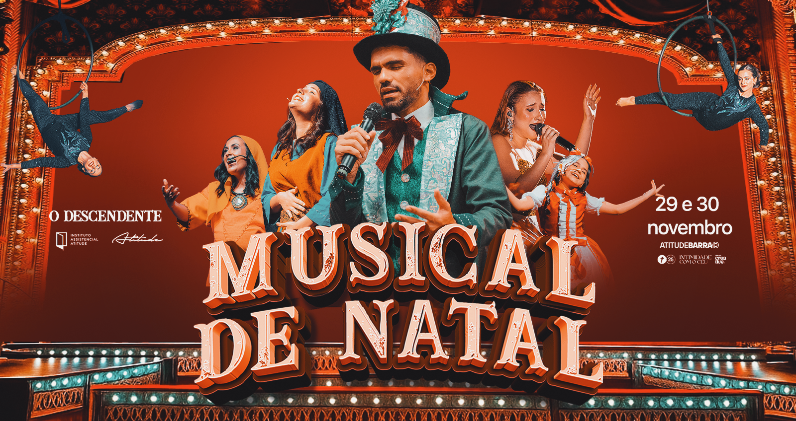 Musical de Natal - Sábado 29/11 - 16h