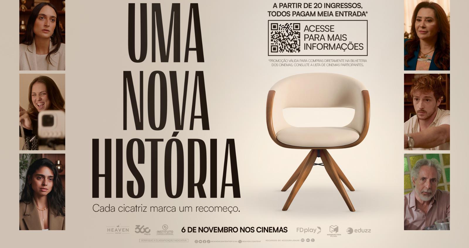 Pré estreia do filme: Uma Nova História
