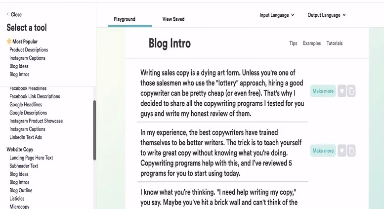 ai writing | free ai text generator | free ai writing software | ai blog post writer