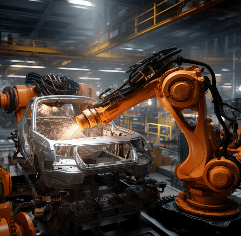 The use of robotics in automotive manufacturing - Standard Bots